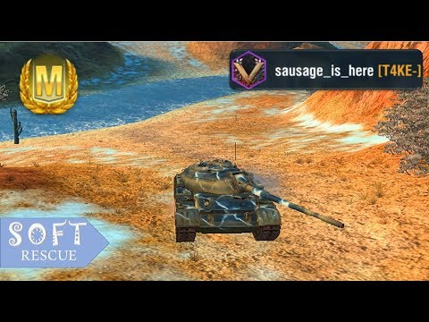 T-54: 6000 Damage , 4 Frags - WOT BLITZ -