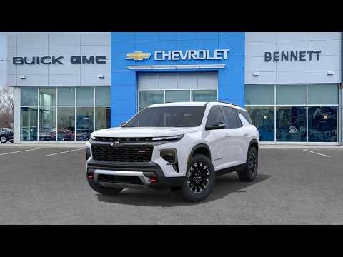 2026 Chevrolet Traverse AWD 4dr Z71 in White for sale at Bennett Chevrolet Cadillac Buick GMC Ltd. in Cambridge, ON