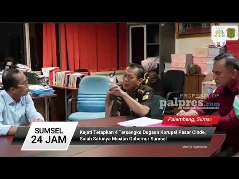 Kejari Tetapkan 4 Tersangka Dugaan Korupsi Pasar Cinde 