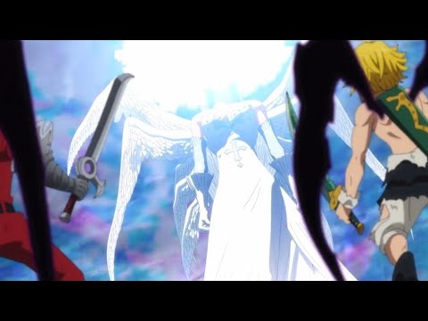 Meliodas and Zeldris vs Supreme Deity English Dub