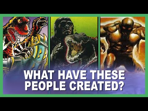 Strange Godzilla VHS Art