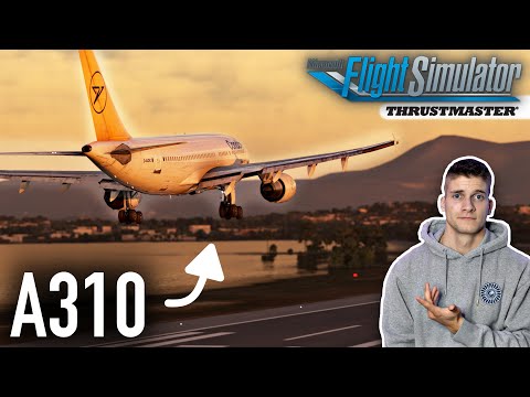 Der AeroNewsGermany-Hoodie ist da! 1. Flug mit dem A310! MSFS LIVE! AeroSimGermany