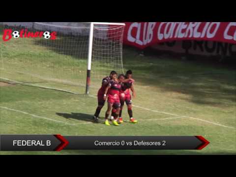 Federal B: Comercio 0 vs Defensores 2