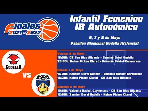 Saunier Duval Godella vs. Kelme Picken Claret Fase Final Infantil Fem. Autonómico