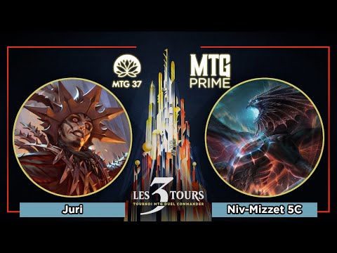 [DC CAST] Juri VS Niv-Mizzet 5c - Les 3 Tours - RONDE 2 - DUEL COMMANDER MAGIC THE GATHERING