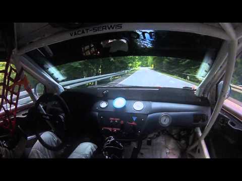 Rafał Grzesiński | Mitsubishi Lancer VS | GSMP Limanowa 2015 Onboard sobota rekord trasy