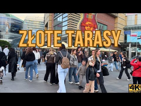 Warszawa | Złote Tarasy | spacer z kamerą (4K-60fps)