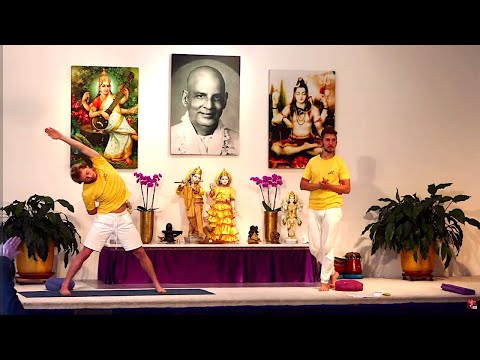 Yoga Mittelstufe Grundreihe "Im Gleichgewicht" mit Kalidas Yoga Vidya Live 16:15 Uhr 15.09.2020