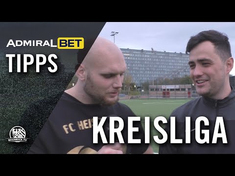 ADMIRAL-Tipps mit Tobias Mahler und Florian Perudzak (beide FC Heisenrath Goldstein)