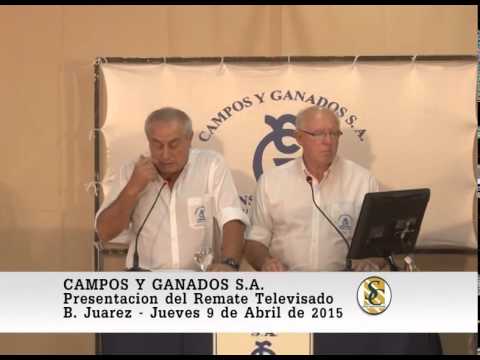 Campos y Ganados S.A. - Benito Juarez - Presentacion - 09/04/2015