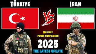 Türkiye vs Iran Military Power Comparison 2025 | Iran vs Türkiye Military Power 2025