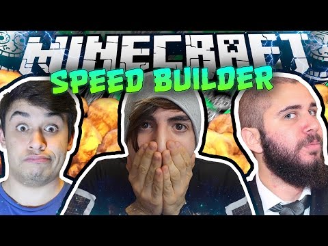 METTERSI A PIANGERE E BANNARE PERSONE ORRIBILI !!! - Minecraft SPEED BUILDER