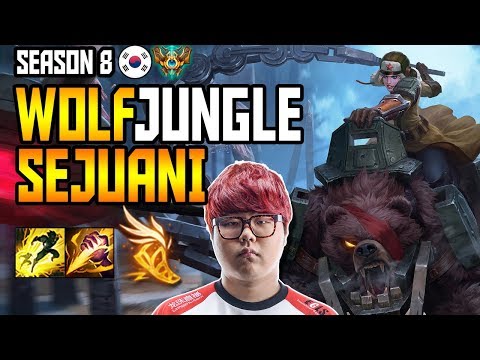 SKT T1 WOLF SEJUANI JUNGLE - S8 KOREA CHALLENGER