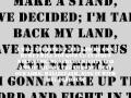 I have decided lyrics (long) - Don Potter 