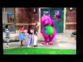Barney Comes To Life This Way In This Way Out