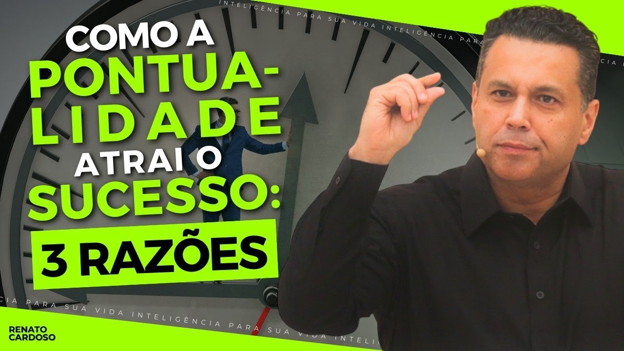 Mensagem: COMO A PONTUALIDADE ATRAI O SUCESSO: 3 RAZÕES 🧐 - Bispo Renato