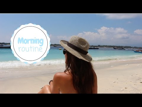 ♡ Morning routine - Spéciale vacances