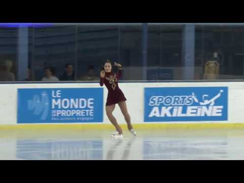 2016  ISU Junior Grand Prix - St. Gervais - Ladies Free Skate Aiza MAMBEKOVA