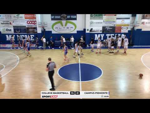 U19 ECC. College basketball vs Campus Piemonte - 06/11/2023