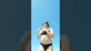 Model bikini tiktok short be like#viralvideo