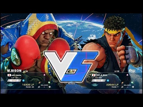 Tokido (Ryu) vs mkt-iwate (Balrog)：ときど（リュウ） vs mkt-iwate（バイソン）