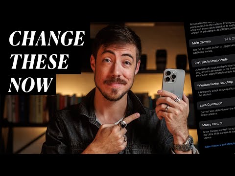 iPhone 15 Pro Camera Settings You Should Change