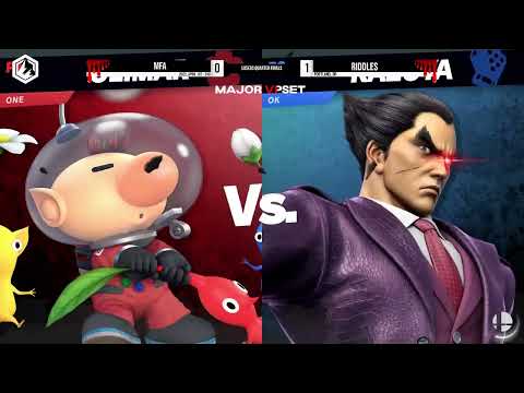 MFA (Olimar) vs Riddles (Kazuya) - Ultimate Top 8 Qualifier - MAJOR UPSET