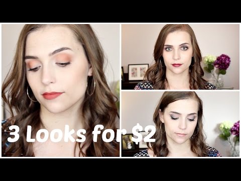 3 LOOKS for 2 BUCKS: Beauty Treats 12 Color Matte Palette in Neutral Video