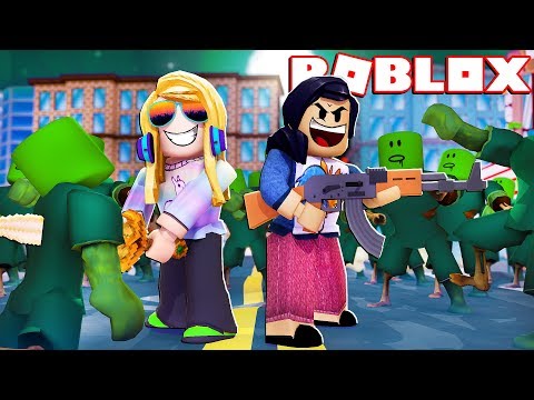 Roblox Zombie Attack Hard Mode Insane Bosses Tofuu Video - roblox zombie attack