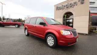 preview picture of video '2008 Chrysler Town & Country LX | Red | 8R139508 | Everett | Snohomish'