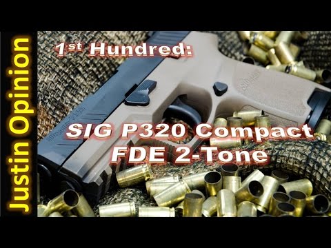 SIG SAUER P320 Compact - 2-Tone FDE