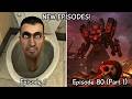 Skibidi Toilet 1 80 Part 1 ALL Episodes FULL SERIES 60 FPS REMASTERED Upgraded Titans Ep 81