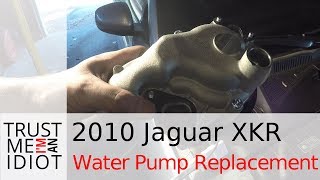 How to Replace a Water Pump on a 2010-14 Jaguar XKR  (X150)