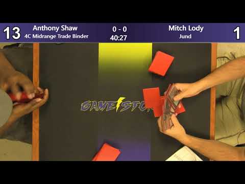 Anthony Shaw (4C Midrange) vs Mitch Lody (Jund) - Sunday Night Modern 7/28/19