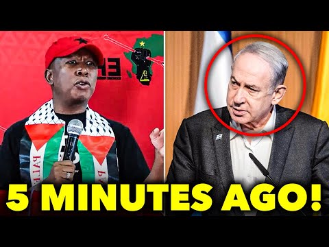 Julius Malema Gives a Good Beating To Israel in His New Viral Speech!
