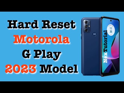 How to Factory Reset Moto G Play 2023 | Hard Reset Moto G Play 2023 Model | NexTutorial