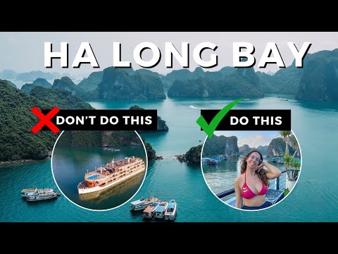 HOW TO SEE HA LONG BAY FOR $35 ???? | Trip to Lan Ha Bay and Cat Ba Island | Vietnam Travel Vlog 4K