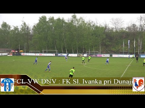 FCL VW DNV :  FK Slovan Ivanka pri Dunaji  1 : 2  HD  III.liga BFZ 24.kolo