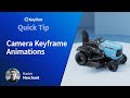 KeyShot Quick Tip Camera Keyframe Animation