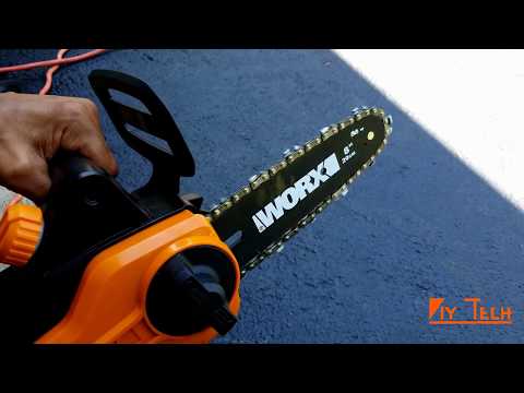 Worx Chain Saw +  Pole Saw | Unpacking and Live Demo