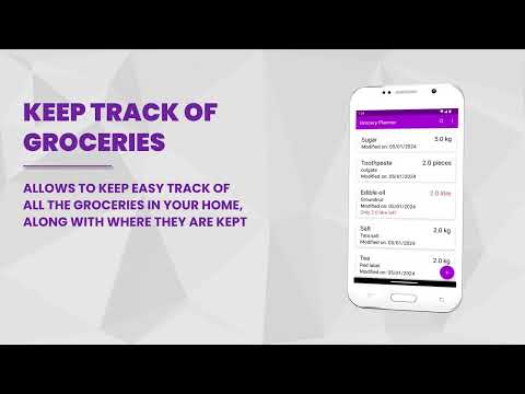 Grocery Planner -Easy Shopping video thumbnail