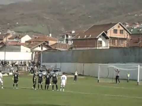 Armend Ruxhi mbron penalltinë, Liria-Trepça'89, Superliga e Kosovës 2010/11