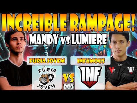 FURIA JOVEM VS INFAMOUS BO3 [GAME 1] ELIMINATION - LEAGUE PRO GAMING SEASON 10 - DOTA 2 PRO