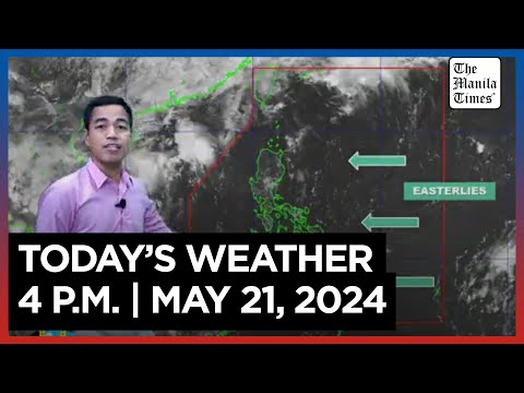 Today's Weather, 4 P.M. May 21, 2024