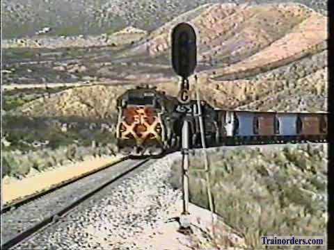 Classic Railroad Series 743 - Southern Pacific on Cajon Pass April 1996.