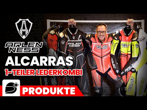 Lederkombi Arlen Ness Alcarras - sportlicher Einteiler für warme Tage