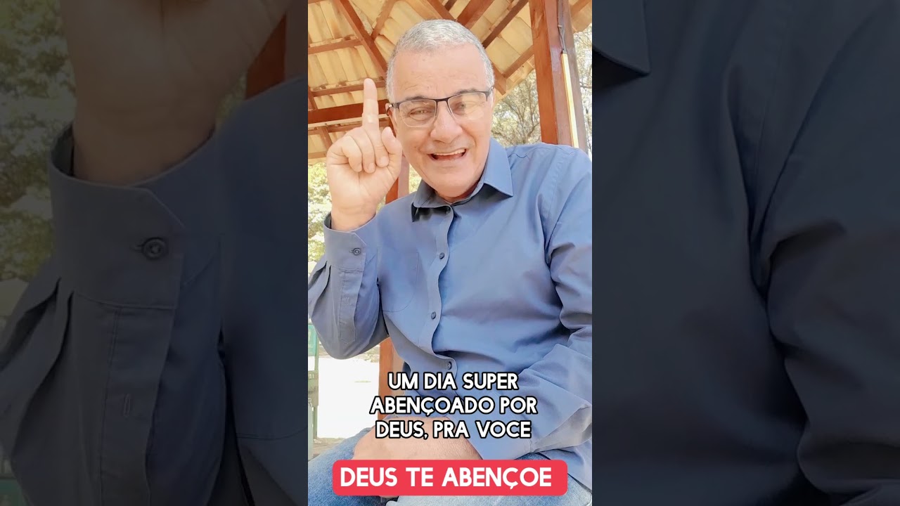 um dia super abençoado por Deus,  pra você
