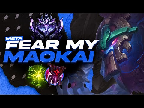 FEAR the New Meta FULL AP Maokai Support - League of Legends