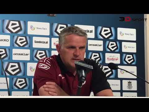 E: Sandecja Nowy Sącz - Cracovia [Konferencja]. 2018-05-12