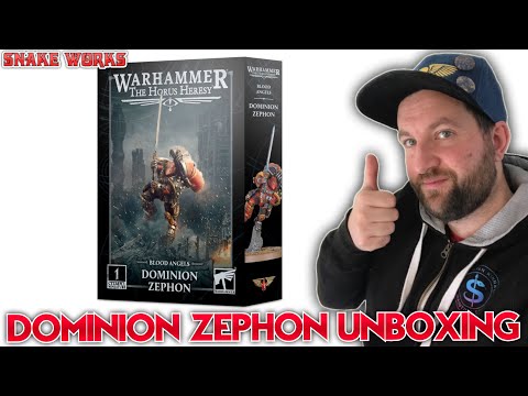 Dominion Zephon Unboxing - Blood Angels - Horus Heresy - Warhammer 30k - Games Workshop